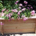 Bac à fleurs rectangle