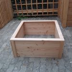 Carré potager carré H.45cm 100×100 en bois – nouvelle gamme, montage par vis