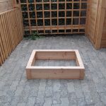 carré potager 100x75xht22.5cm