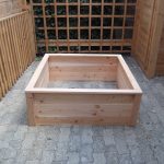Carré potager carré H.45cm 120×120 en bois – nouvelle gamme, montage par vis