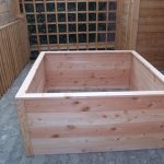 Carré potager carré H.67,5 cm 150×150 en bois – nouvelle gamme, montage par vis