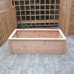 Carré potager rectangle H.45 cm 150×75 en bois – nouvelle gamme, montage par vis