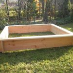 carré potager 150x150xht22.5cm